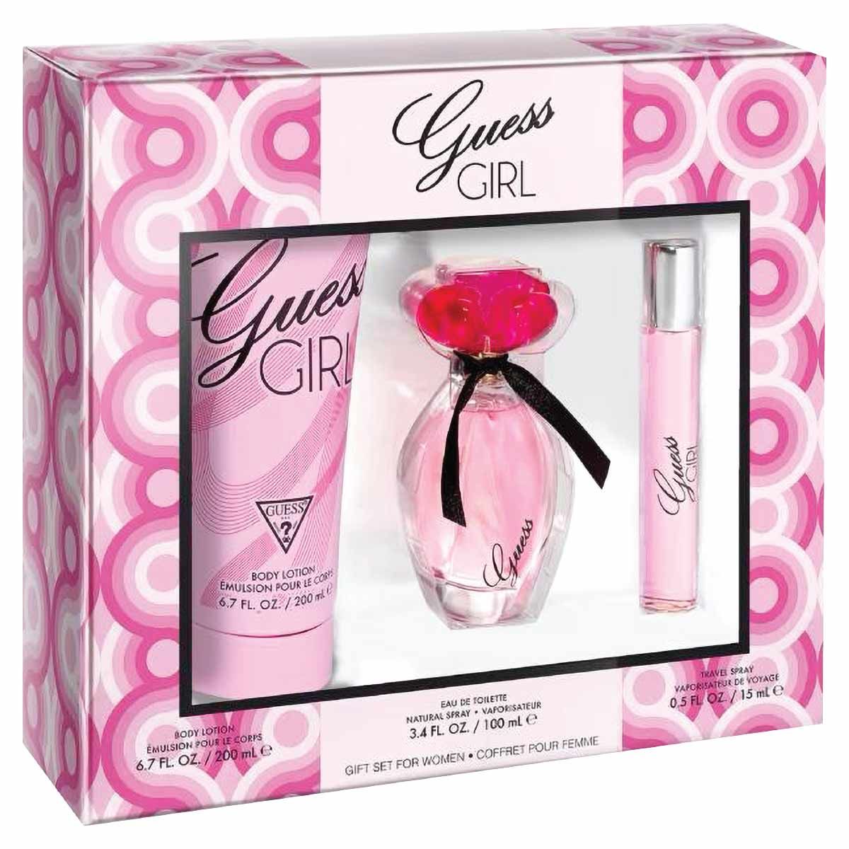 ESTUCHE GUESS GIRL M (3 PIEZAS)