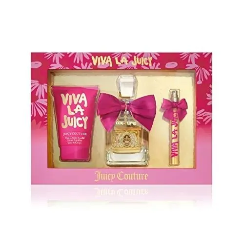 ESTUCHE JUICY COUTURE VIVA LA JUICY M (3 PIEZAS)