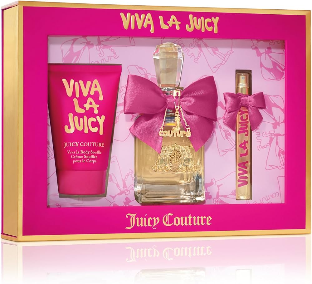 ESTUCHE JUICY COUTURE VIVA LA JUICY M (3 PIEZAS)