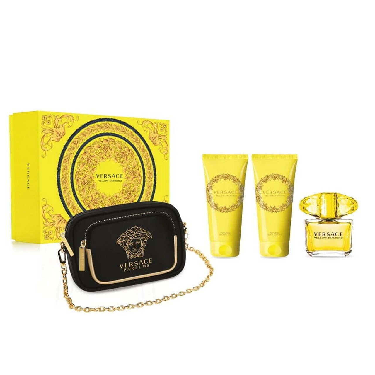 ESTUCHE VERSACE YELLOW DIAMOND M (4 PIEZAS)